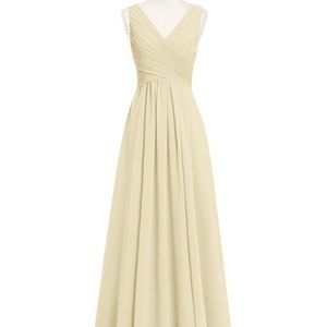 Champagne Bridesmaid Gown